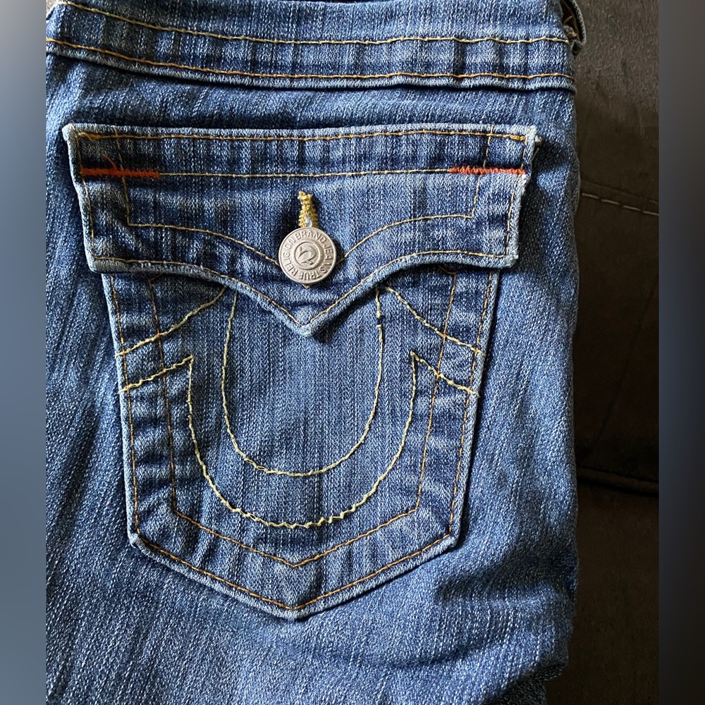 Size 27 True Religion Straight Jeans